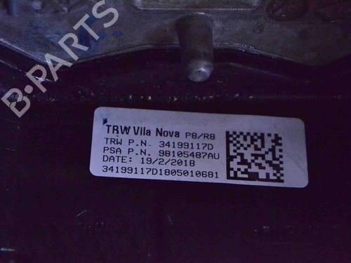 Steering wheel PEUGEOT 3008 II SUV (MC_, MR_, MJ_, M4_) 1.6 BlueHDi 120 | BP12176193C49 