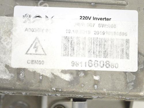 Inverter/Converter PEUGEOT 3008 II SUV (MC_, MR_, MJ_, M4_) 1.2 THP/ PureTech 130 (MRHNSM, MRHNSU, MRHNSJ, MRHNYW,... | BP14781690M119 