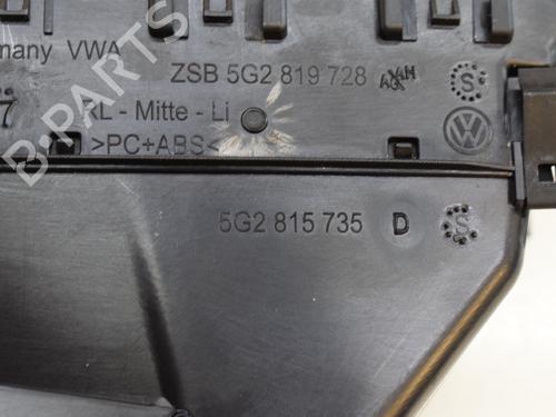 Air vent VW GOLF VII (5G1, BQ1, BE1, BE2) 1.5 TSI | BP14770065I21 