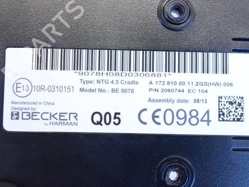 Electronic module MERCEDES-BENZ CLS (C218) CLS 250 CDI / BlueTEC / d (218.303, 218.304) | BP18314896M83 