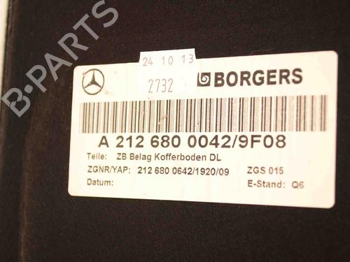 Luggage compartment floor MERCEDES-BENZ E-CLASS (W212) E 220 CDI / BlueTEC (212.001, 212.002) | BP14796908I33
