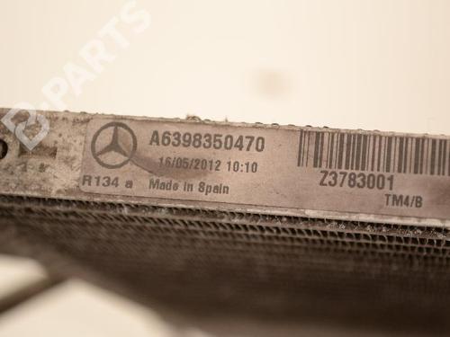 AC radiator MERCEDES-BENZ VIANO (W639) CDI 2.2 (639.811, 639.813, 639.815, 639.711, 639.713) | BP8857926M32 