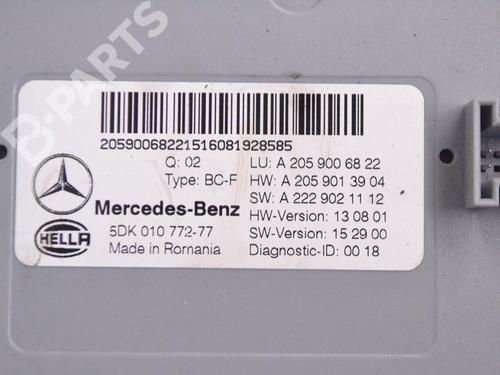 Electronic module MERCEDES-BENZ C-CLASS (W205) C 220 BlueTEC / d (205.002, 205.004) | BP11684517M83 