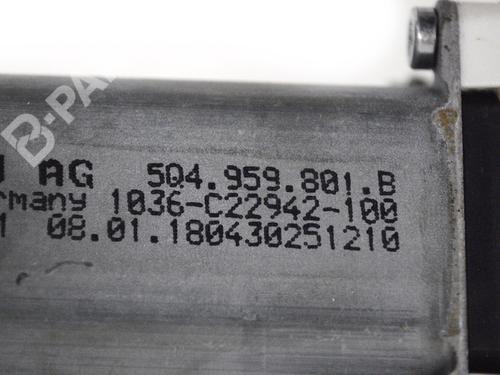 Left front window motor VW GOLF VII (5G1, BQ1, BE1, BE2) 1.4 TSI | BP10534558E21 