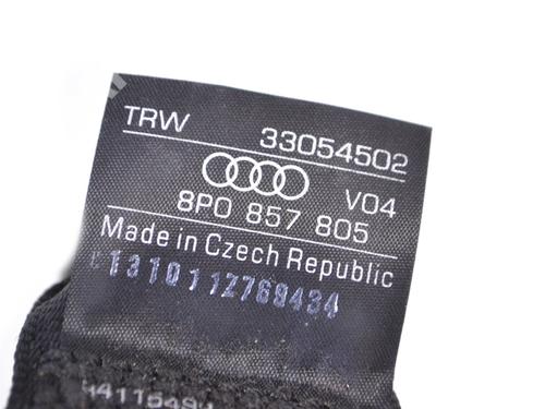 Rear right seatbelt AUDI A3 Sportback (8PA) 2.0 TDI 16V | BP7502582I28 