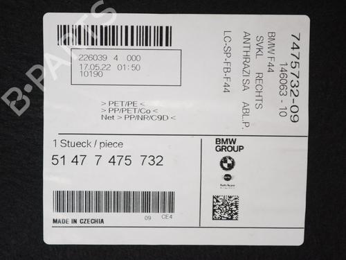 Boot lining BMW 2 Gran Coupe (F44) 218 i | BP27824083I3 