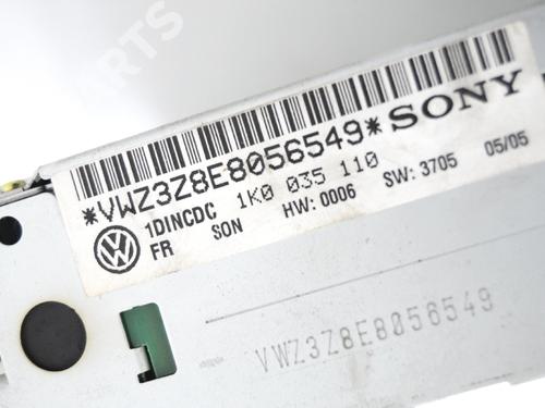 Elektronisk modul VW GOLF V (1K1) 2.0 GTI | BP7485171M83 