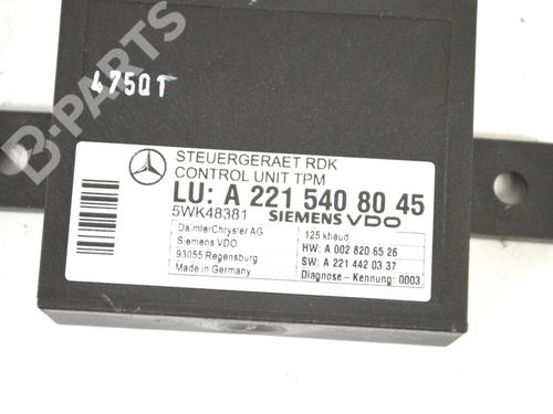 Electronic module MERCEDES-BENZ S-CLASS (W221, V221) S 500 (221.071, 221.171) | BP7750066M83 