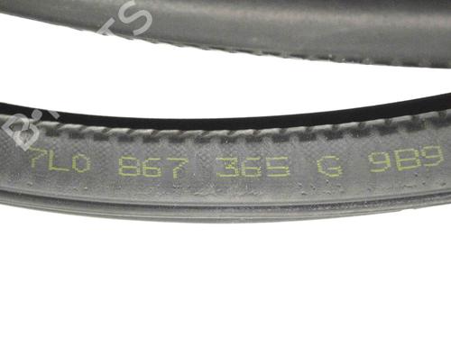 Rubber door seal PORSCHE CAYENNE (9PA) 3.6 | BP14780345C142 