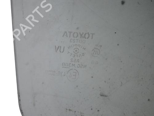 Front right door window TOYOTA AURIS (_E15_) 1.6 (ZRE151_, ZRE151R) | BP27824250C19 