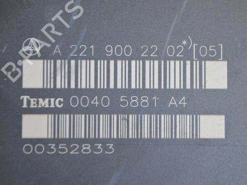 Electronic module MERCEDES-BENZ S-CLASS (W221, V221) S 350 BlueTec (221.026, 221.126) | BP14779548M83 