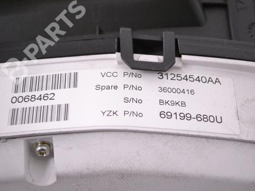 Instrument cluster VOLVO S80 II (124) 2.4 D | BP7487649C47 