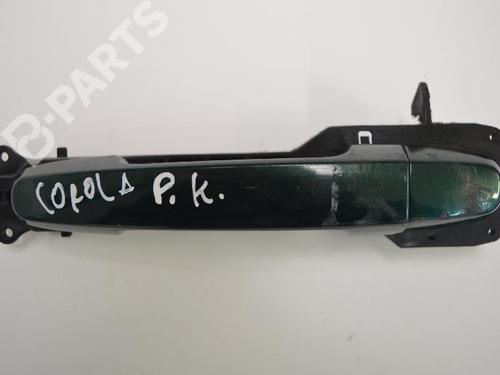Used Front left exterior door handle TOYOTA COROLLA (_E12_) 1.6 VVT-i (ZZE121_, ZZE121R) (110 hp) 7493555