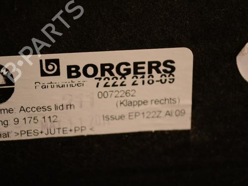 Boot lining BMW X3 (F25) xDrive 30 d | BP14795166I3 