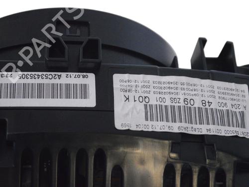 Instrument cluster MERCEDES-BENZ C-CLASS (W204) C 220 CDI (204.002) | BP12602750C47