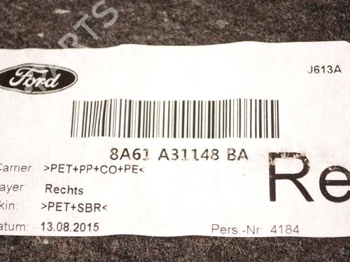 Boot lining FORD FIESTA VI (CB1, CCN) 1.0 EcoBoost | BP14778409I3 