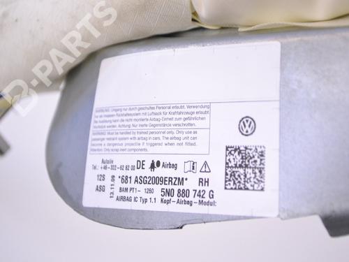 Right curtain airbag VW TIGUAN (5N_) 2.0 TDI | BP8860882C12 