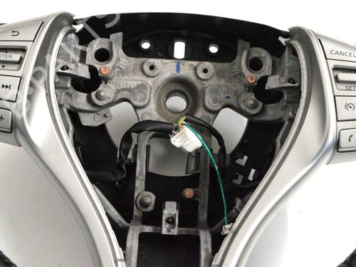 Steering wheel NISSAN QASHQAI II (J11, J11_) 1.5 dCi | BP8627711C49 
