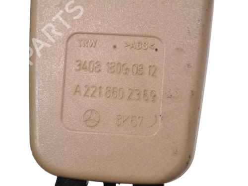 Seat buckle MERCEDES-BENZ S-CLASS (W221, V221) S 350 BlueTec (221.026, 221.126) | BP14800069I32 