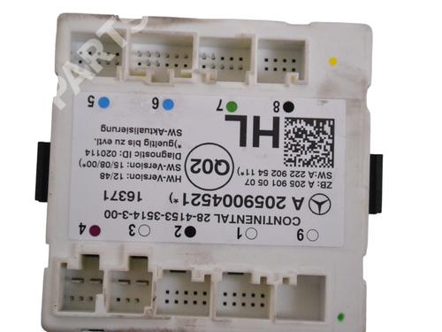 Electronic module MERCEDES-BENZ C-CLASS (W205) C 220 BlueTEC / d (205.002, 205.004) | BP11684549M83 