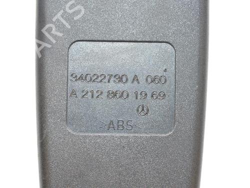 Seat buckle MERCEDES-BENZ E-CLASS (W212) E 250 CDI / BlueTEC (212.003, 212.004) | BP14809499I32 