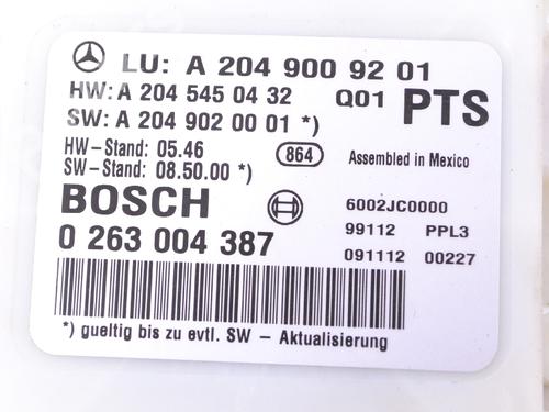 Electronic module MERCEDES-BENZ C-CLASS T-Model (S204) C 200 Kompressor (204.241) | BP7486167M83 