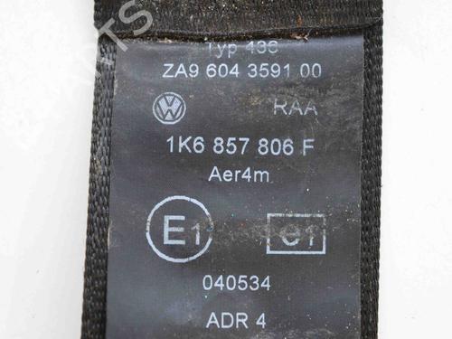 Rear right seatbelt VW GOLF V (1K1) 2.0 FSI | BP7493662I28 