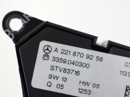 Electronic module MERCEDES-BENZ S-CLASS (W221, V221) S 320 CDI 4-matic (221.080, 221.180) | BP7755701M83 