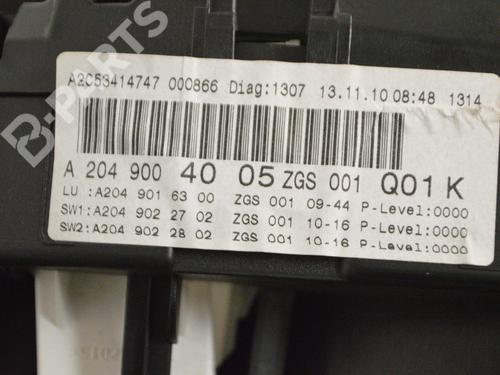 Instrument cluster MERCEDES-BENZ C-CLASS (W204) C 220 CDI (204.002) | BP8411127C47