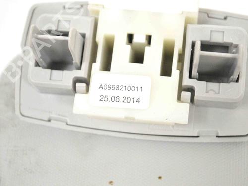Right sun visor MERCEDES-BENZ A-CLASS (W176) A 160 CDI / d (176.011) | BP7499659I2 