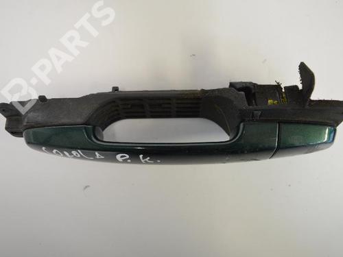 Front left exterior door handle TOYOTA COROLLA (_E12_) 1.6 VVT-i (ZZE121_, ZZE121R) | BP7493555C128 