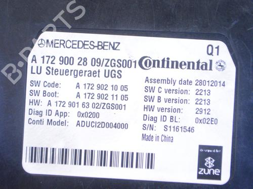 Electronic module MERCEDES-BENZ E-CLASS (W212) E 220 BlueTEC (212.001) | BP17550519M83 