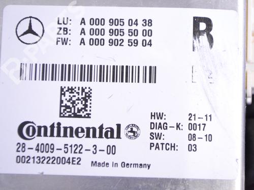 Camera MERCEDES-BENZ S-CLASS (W221, V221) S 350 CDI (221.022, 221.122) | BP9297334E14 
