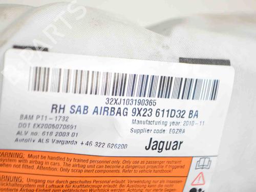 Right seat airbag JAGUAR XJ (X351) 3.0 SDV6 | BP15775890C14 
