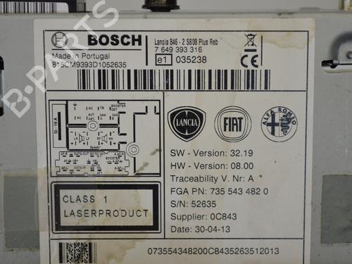 Elektronisk modul CHRYSLER YPSILON 1.2 | BP27830705M83 