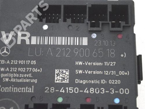 Electronic module MERCEDES-BENZ E-CLASS (W212) E 220 CDI / BlueTEC (212.001, 212.002) | BP10534836M83 