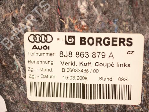 Boot lining AUDI TT (8J3) 1.8 TFSI | BP14794334I3 
