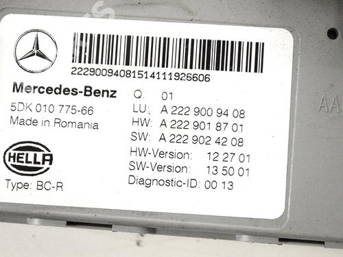 Electronic module MERCEDES-BENZ S-CLASS (W222, V222, X222) S 350 BlueTEC / d (222.132, 222.032, 222.123) | BP9909458M83 