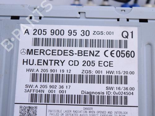 Electronic module MERCEDES-BENZ C-CLASS (W205) C 200 (205.042) | BP18042509M83 