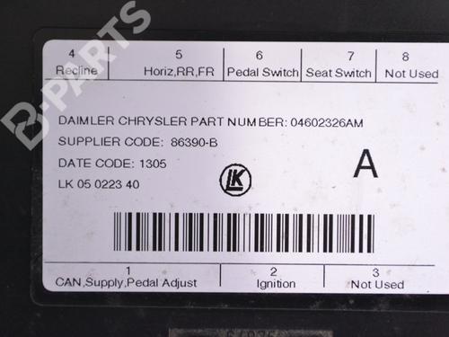 Electronic module JEEP GRAND CHEROKEE III (WH, WK) 3.0 CRD 4x4 | BP7750859M83 