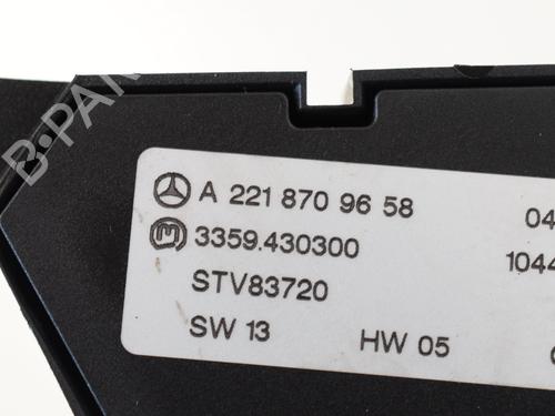 Electronic module MERCEDES-BENZ S-CLASS (W221, V221) S 63 AMG (221.077, 221.177) | BP27649116M83 