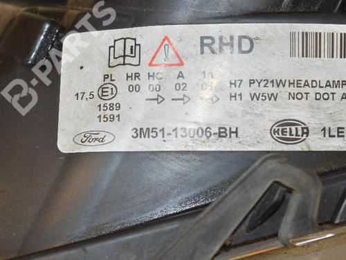 Left headlight FORD FOCUS C-MAX (DM2) 2.0 TDCi | BP7752413C28 