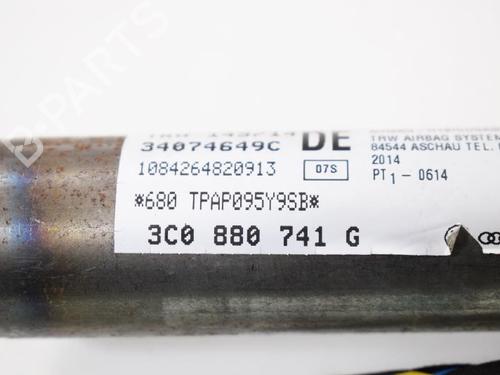 Left curtain airbag VW PASSAT B7 (362) 2.0 TDI | BP14814860C11 
