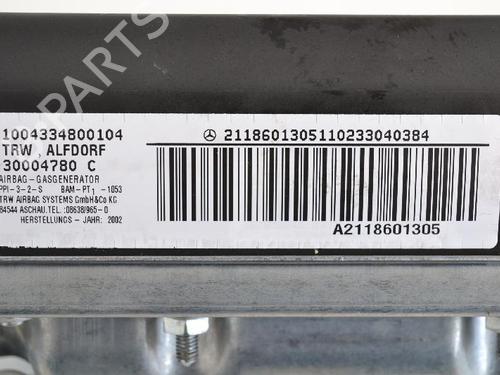 Passasjer kollisjonspute MERCEDES-BENZ E-CLASS (W211) E 200 Kompressor (211.042) | BP8828864C10 