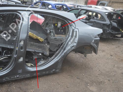 Bagskærm venstre JAGUAR I-PACE (X590) EV400 AWD (400 hp) 27828012