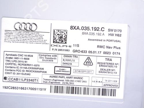 Electronic module AUDI A1 Sportback (8XA, 8XF) 1.4 TFSI | BP14787251M83