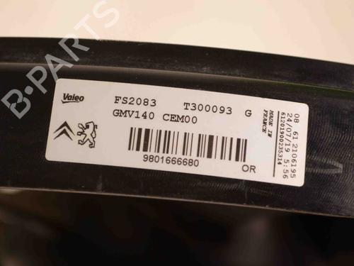 Radiator fan PEUGEOT 2008 I (CU_) 1.2 THP 110 / PureTech 110 | BP8861387M35 