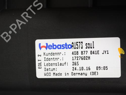 Sunroof AUDI A7 Sportback (4GA, 4GF) 3.0 TDI quattro | BP13111872C124 