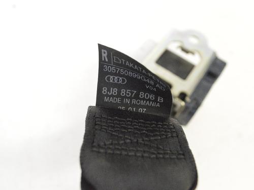 Rear right seatbelt AUDI TT (8J3) 2.0 TFSI | BP7486080I28 