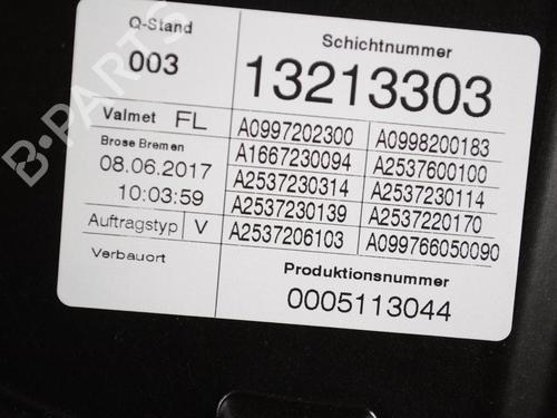Front left window mechanism MERCEDES-BENZ GLC (X253) AMG 43 4-matic (253.964) | BP16878341C22 